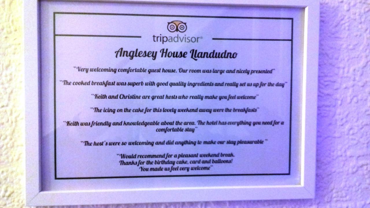 Anglesey House Bed & Breakfast Llandudno Luaran gambar
