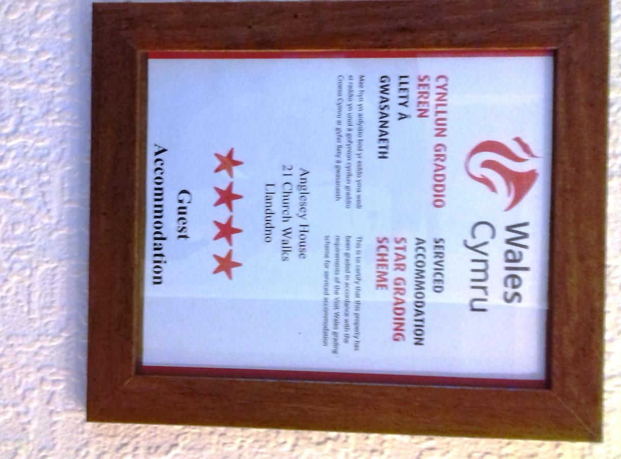 Anglesey House Bed & Breakfast Llandudno Luaran gambar